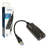 Adaptador De Rede Usb 3.0 Rj45 Gigabit 1000mbps Pc Notebook