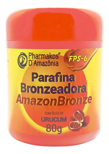 Parafina Bronzeador Amazon Bronze 80g Marquina Perfeita