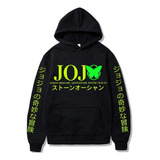 Sudadera Con Capucha Estampada Anime Jojo's Bizarre Adventur