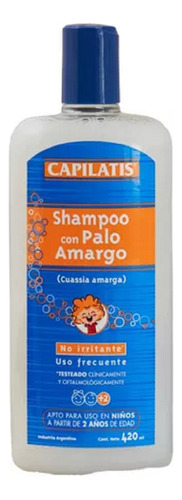 Shampoo Evita Piojos Capilatis Con Palo Amargo 500ml