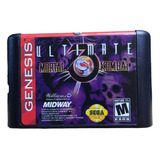 Juego Ultimate Mortal Kombat 3 Para Sega Genesis