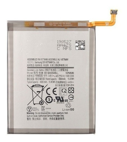 Bateria Para Samsung A20 A30 A50 A30s Eb-ba505abu Garantia