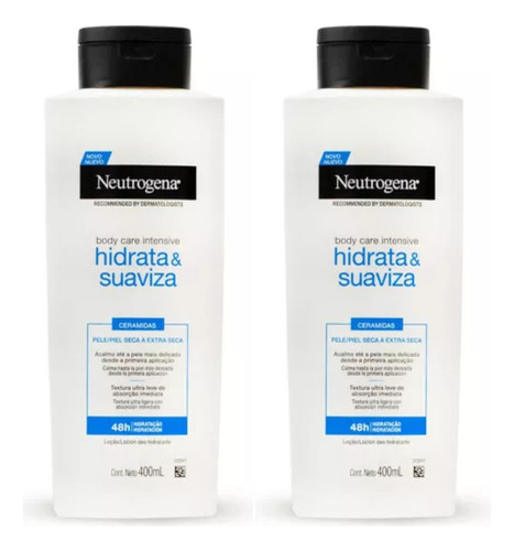 Neutrogena Hidrata E Suaviza 400ml Unid C/2 Kit