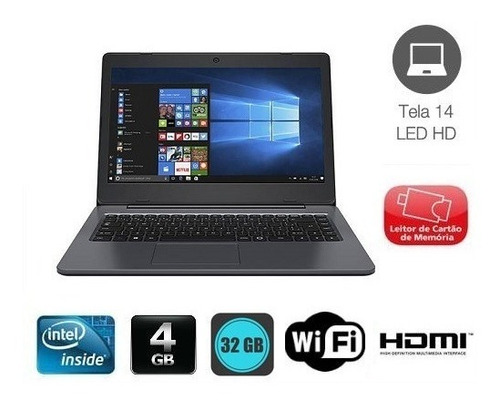 Notebook Positivo Dual Core 4gb Hdmi Webcam - Mais Barato