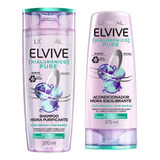 Pack Elvive Pure Hialuronico Shampoo + Acondicionador