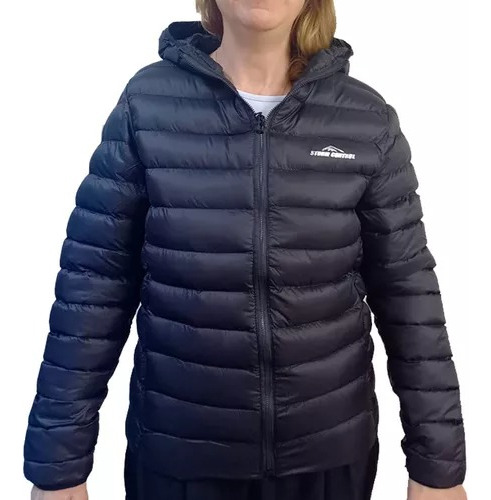 Campera Mujer Inflabe Invierno Pluma Sintética Storm Control