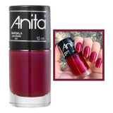 Esmalte Anita Marsala Vinho Escuro Cremoso 10ml