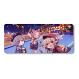 Mousepad Xxl 80x30cm Cod.302 Chicas Anime Genshin Impact