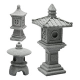 Decoración De Mini Estatua De Pagoda Para Jardín Zen