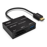 Tipo-c Para Xqd/sd Leitor Cartão De Alta Velocidade Usb3.0