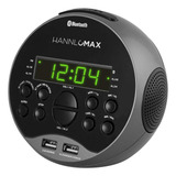 Hannlomax Radio Despertador Hx-129cr. Radio Fm Pll, Pantalla