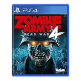 Jogo Zombie Army 4 Dead War Mídia Física Lacrado C/ Nf - Ps4