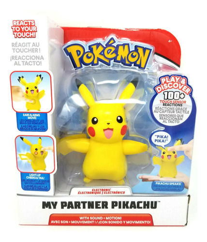 Pikachu Pokemon Con Sonido Y Movimiento