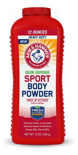 Arm & Hammer Polvo Corporal Deportivo, Polvo Para Hombres Y