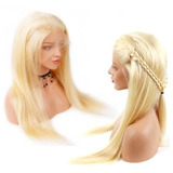 Lace Front  100% Cabelo  Humano  Loira 613  