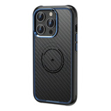 Capa Kevlar® Magsafe Da Rock Para iPhone 15 Pro Max 6.7 Cor Preto Liso