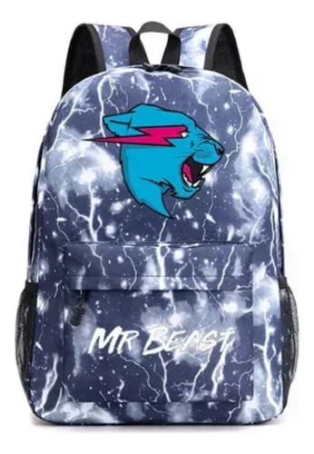 2023 New Mr Beast Lightning Cat Mochila Bolsa De Viaje Juego