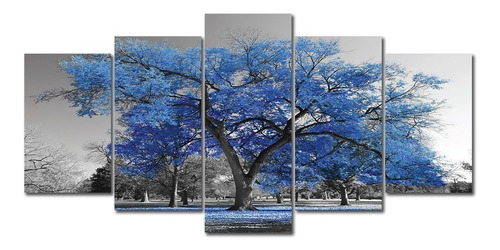 Quadros Grande 154x65 Paisagem Arvore Vida Sala Hall Quarto 