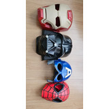 Mascaras De Capitan America, Ironman, Spiderman Y Star Wars