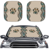 Protector Solar Para Ventana De Auto Estilo Aztec Boho