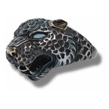 Anillo Jaguar De Plata Con Ojos De Turquesa