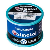 Estaño 33/67 2 Mm Eximetal Bobina 1/4 Kg 250g Carrete