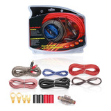 8ga Audio Vehiculo Kit Cables Rca De Audio Para Amplificador
