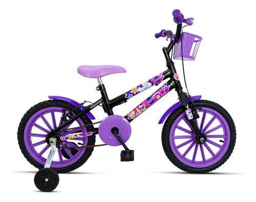 Bicicleta Infantil Aro 16 Feminina Criança Ello   