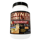 F&nt Gainer Mass Muscle & Weight 2,000 Gr Proteina Sabor Vainilla Francesa