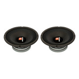 Kit 2 Alto Falante Medio Grave Jbl 8'' 8mg600 300wrms 4 Ohms