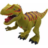 Dinosaurio Rex Camina Ruge Luz Pila Sonido Articulado Robot