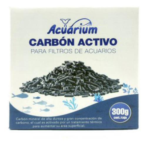 Carbon Activo Para Filtros De Acuarios De 300 Gr