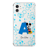 Capa Capinha Com Nome Personalizada Mickey 5