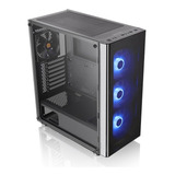 Gabinete Gamer Tt V200 Vidrio Templado Glass Rgb Edition