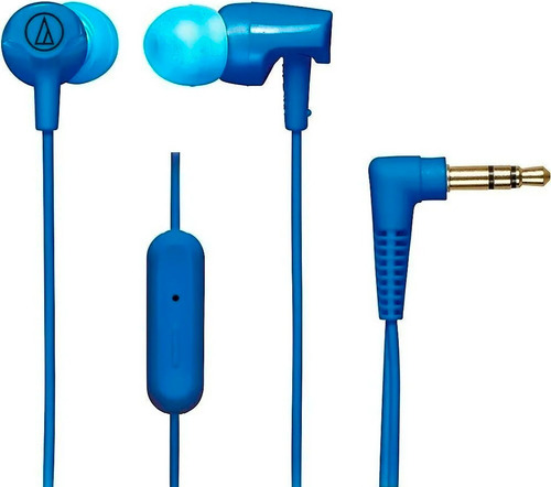 Auricular In Ear Audio Technica Clr100is Azules Mic