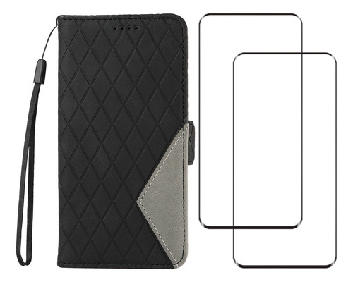 Funda De Piel Tipo Cartera Magnética For Tarjeta Para Xiaomi