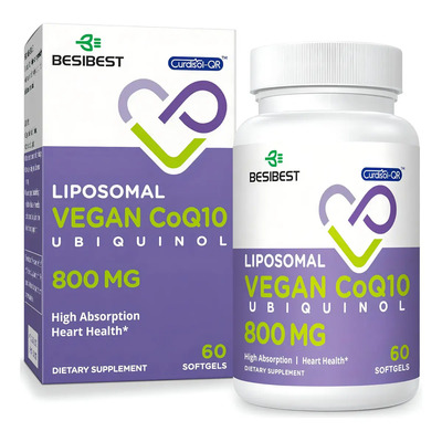 Besibest Coenzima Q10 Liposomal 800mg 60 Cápsulas Blandas Sin Sabor | MercadoLibre