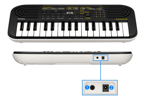 Teclado Portátil Casio Sa-51 Compacto.