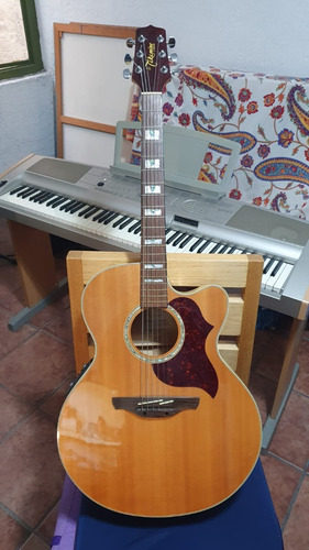 Guitarra El. Acústica Takamine Eg523sc Para Diestros Natural