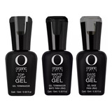 Base Coat, Top Coat Y Matte Color Gel Organic Nails+ Envio 