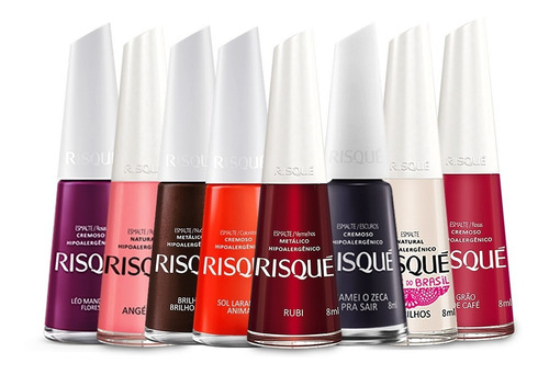 Kit 30 Esmaltes Risque Manicure Profissional Atacado Escolha