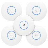 Pack 5 Access Point Wi-fi Ubiquiti Unifi Uap-ac-pro Ac1750