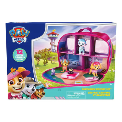 Paw Patrol Pupcation De Skye - Set De Rescate Con Figuras De Skye, Everest Y Liberty Con Cabezas Móviles Y Rv Camper, Juguetes Para Niños De 3 En Adelante | Envío gratis