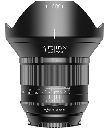 Irix 15mm F/2.4 Blackstone Lente Para Nikon F
