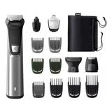 Philips Multigroom Series 7000 14 En 1 Mg7745/15 Color Plateado