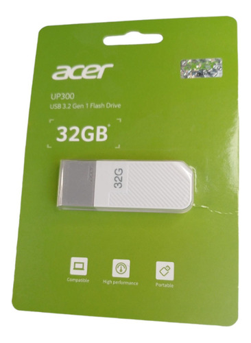 3 Memoria Flash Usb 3.2 Acer Up300 32 Gb
