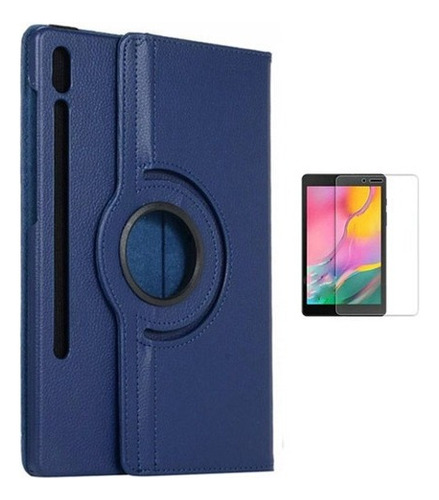 Capa E Película Para Galaxy Tab S6 Sm T860/t865 10,5 Azul