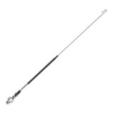 Antena Corta Pipa Nxr Bros 125/150/160/190 Guidao Aço Inox