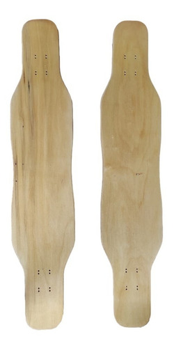 Shape Brasil Boards 46 Natural Marfim - Skate Longboard