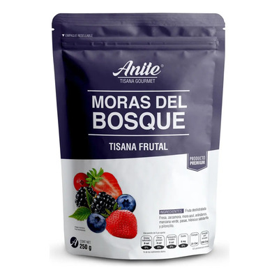 Moras Del Bosque Tisana Frutal Te Premium 100% Natural 250gr | Meses sin interés